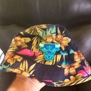Chicago Bulls Mitchell And Ness Bucket Hat